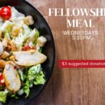 Fellowship Meal, 5:30pm