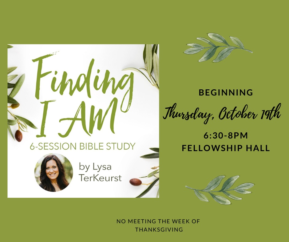 Finding I Am Bible Study