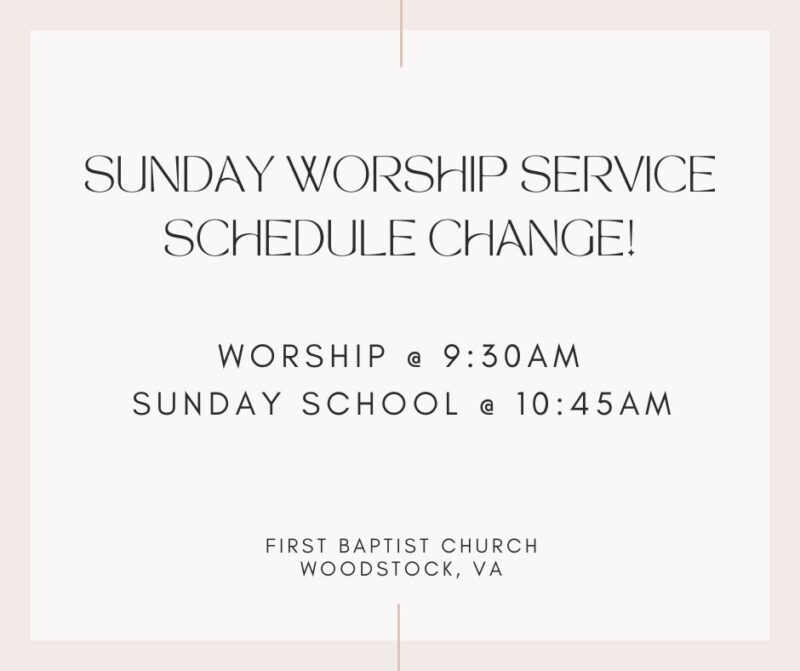 Worship Schedule Change 800x671 