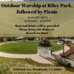 Outdoor Service and Picnic Outdoor Service and Picnic