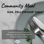Community Meal Community Meal